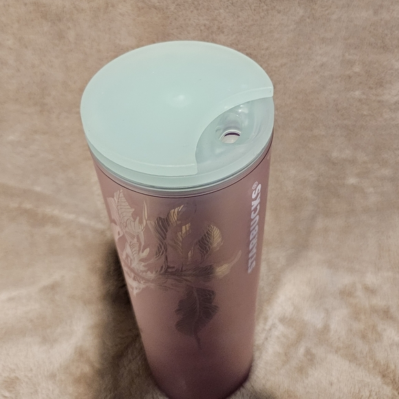 NWOT Starbucks 16oz Iridescent Soft Touch Mermaid Turn Lid Cup Tumbler - Picture 6 of 10